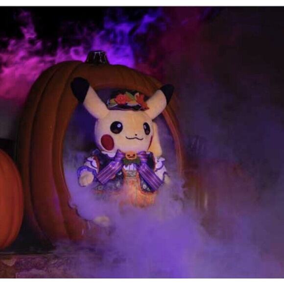 Pokemon Pikachu Spooky Festival 9" Plush Figure Halloween - NEW! Pokemon Center - Picture 1 of 6